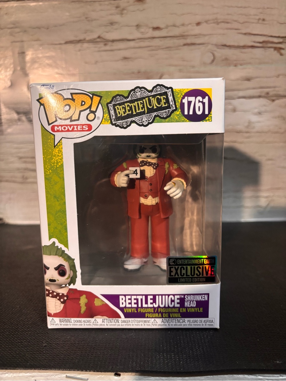 Funko Beetlejuice Pop! Movies #1761 Red Vinyl Figure